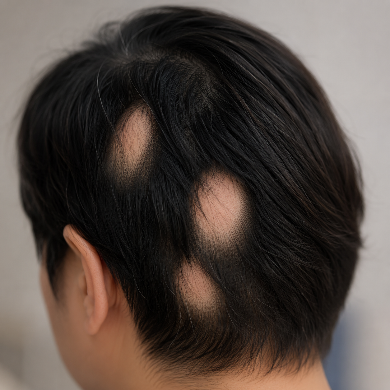Visual representation of Alopecia Areata