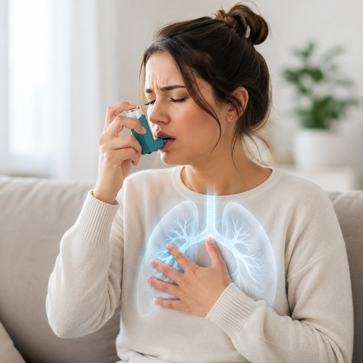 Visual representation of Asthma