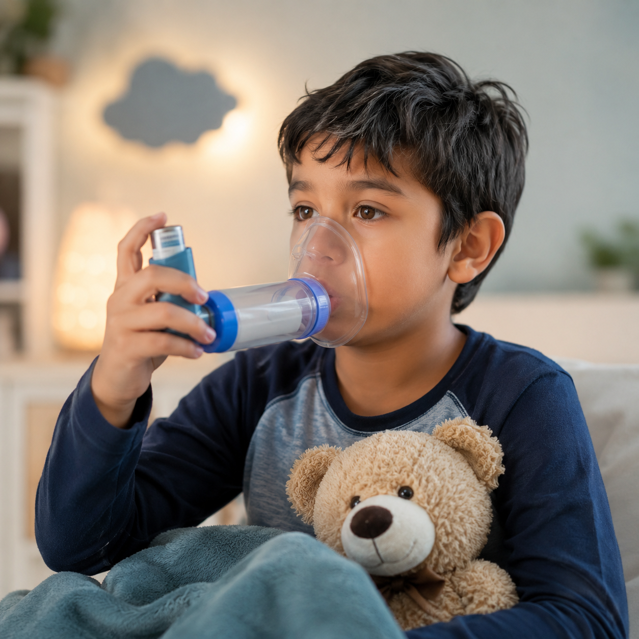 Visual representation of Child Asthma