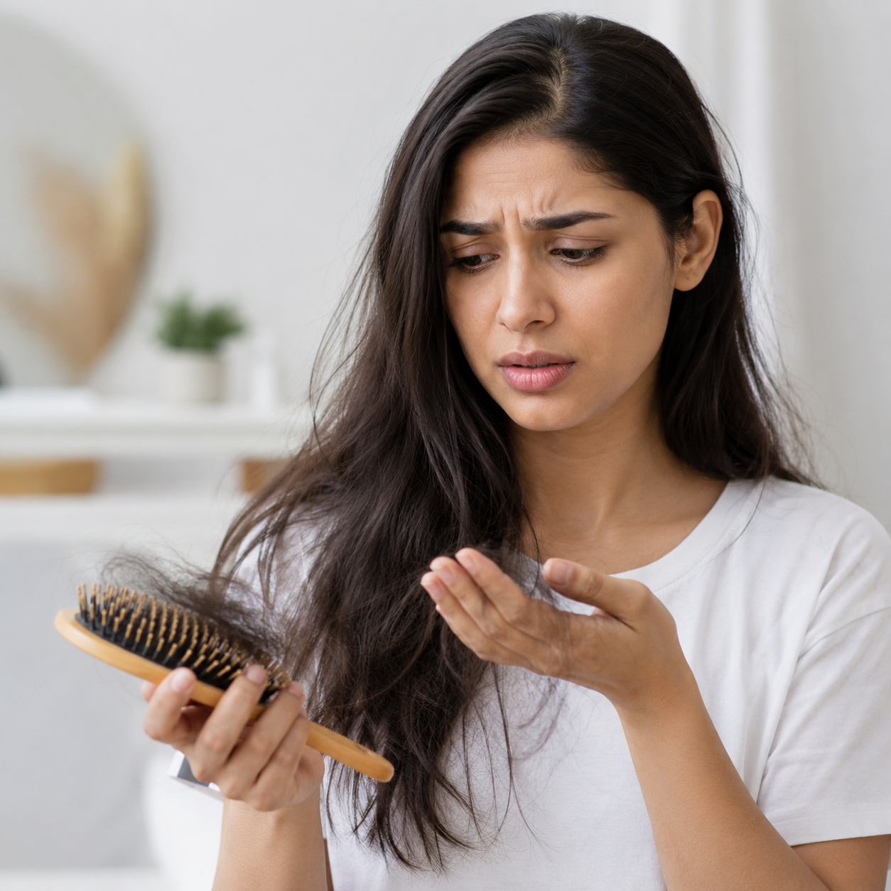 Visual representation of Hair Fall