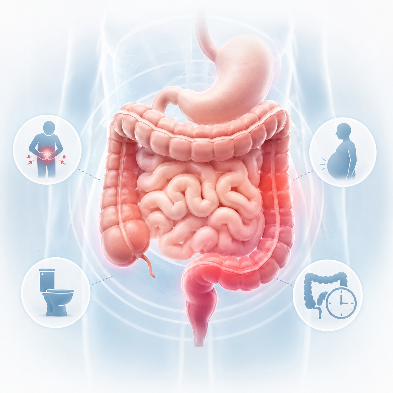 Visual representation of Irritable Bowel Syndrome
