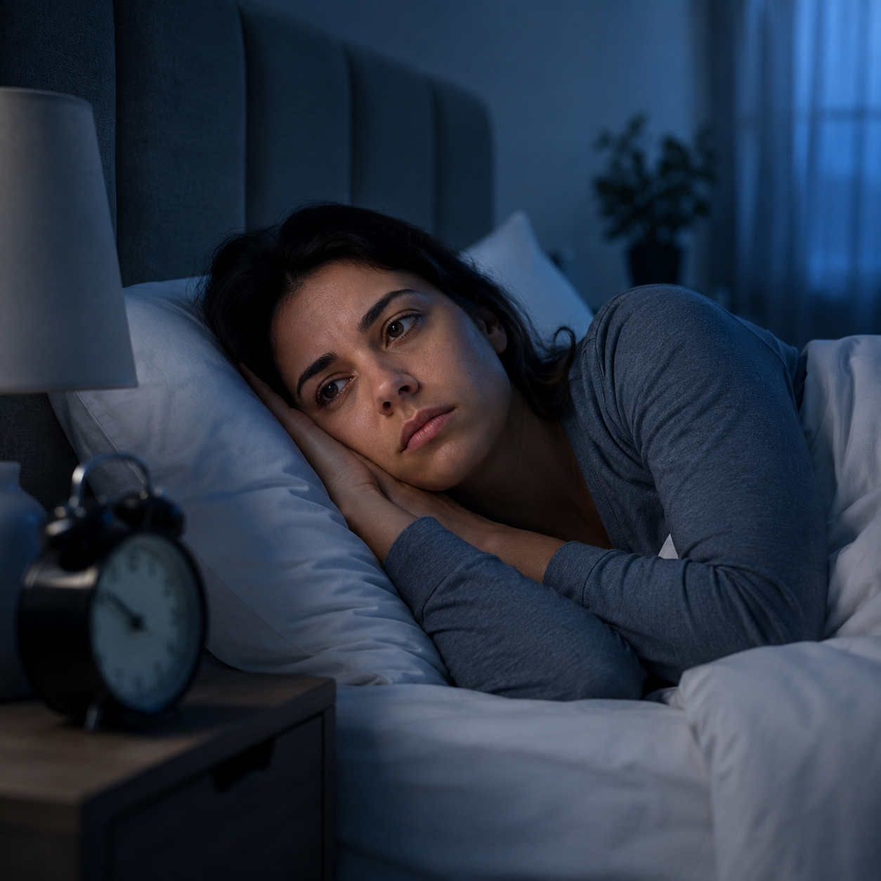 Visual representation of Sleeplessness (Insomnia)